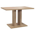 ESSTISCH rechteckig Sonoma Eiche  - Eichefarben/Sonoma Eiche, Natur, Holzwerkstoff (120/80/77cm) - Cantus