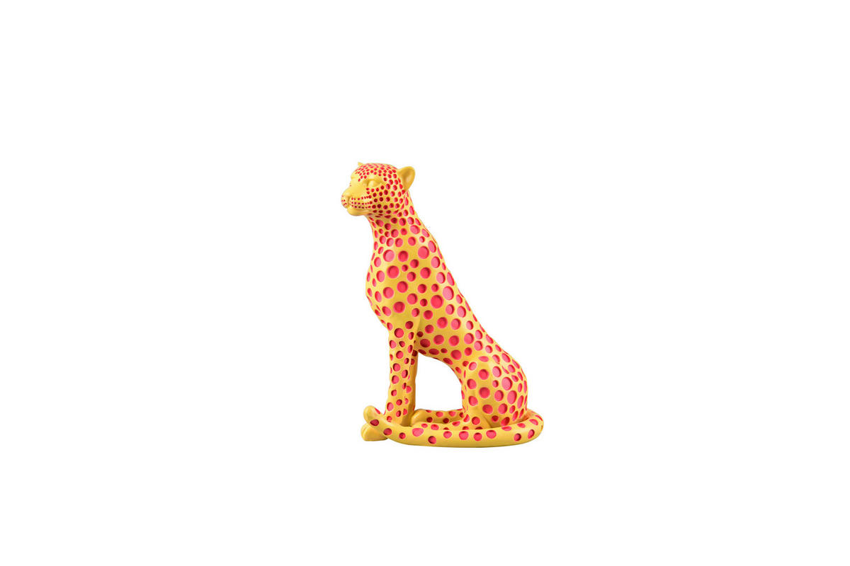 DEKOLEOPARD - Gelb, Basics, Kunststoff (10,5/26/19cm)