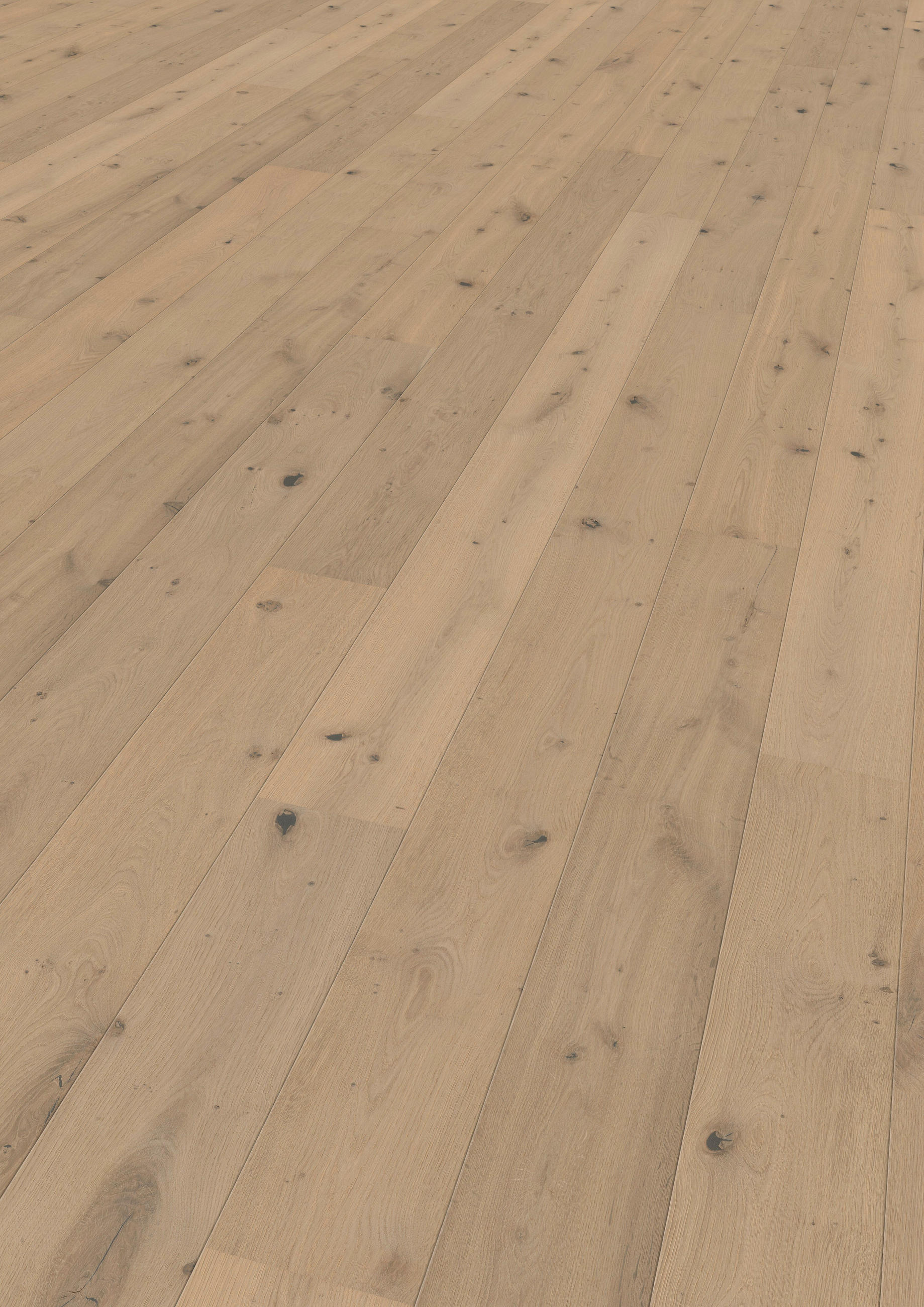 LANDHAUSDIELE Rustico Trend Eiche Crema!Pur 100014501  per  m² - Design, Holz (2205/176/13cm) - Tilo