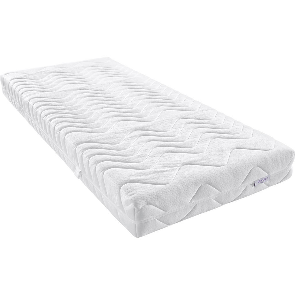 Thumbnail - Sleeptex Komfortschaummatratze, Weiß, Textil, H2, 120x200 cm, Made in Germany, Oeko-Tex® Standard 100, Härtegradauswahl,...