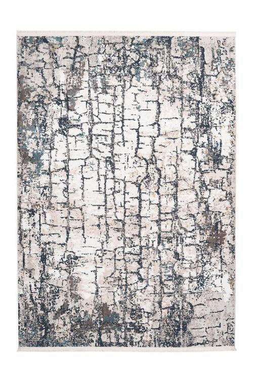 VINTAGE KOBEREC, 160/230 cm, modrá, šedá - šedá/modrá, Design, textil (160/230cm)