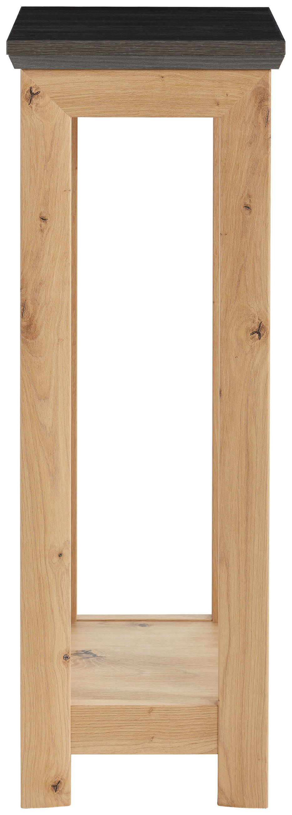 BLUMENSTÄNDER in Holzwerkstoff  - Dunkelgrau/Eiche Artisan, LIFESTYLE, Holzwerkstoff (30/85/30cm) - Xora