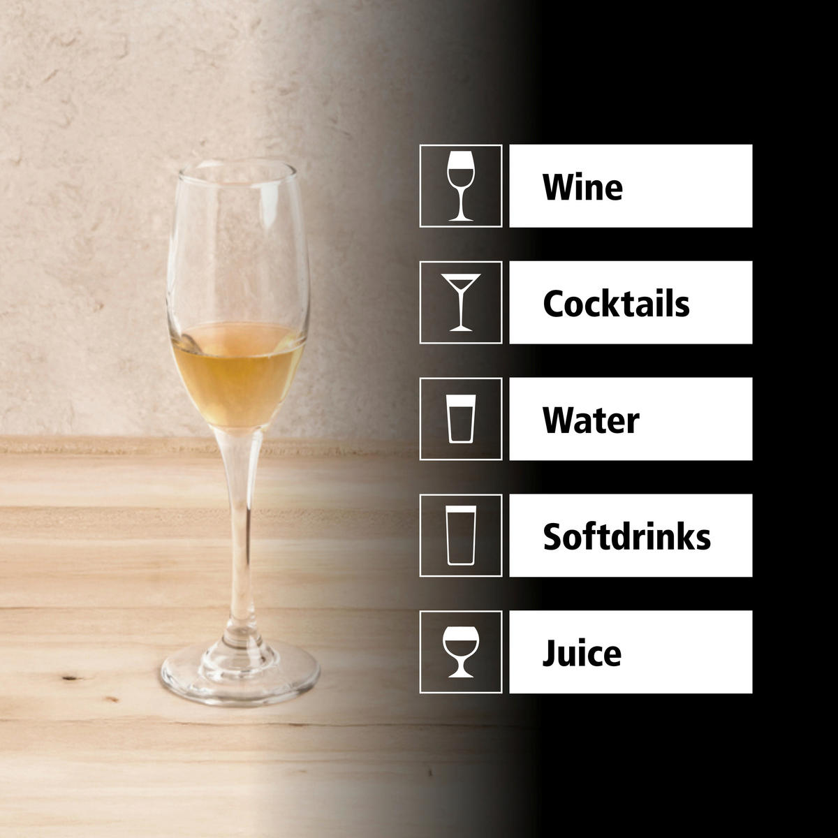 GLÄSERSET PERCEPTION  12-teilig  - Klar, Basics, Glas (7/21,5cm)