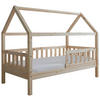 HAUSBETT 80/160 cm Naturfarben  - Naturfarben, Modern, Holz/Textil (80/160cm) - MID.YOU