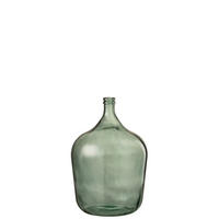 VASE  - Grün, Design, Glas (37/37/56,5cm) - Ambia Home