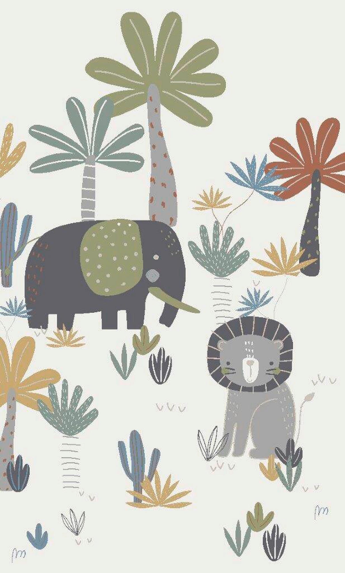 DJEČJI TEPIH 133/190 cm   zelena, bijela  JUNGEL  - bijela/zelena, tekstil (133/190cm) - Boxxx