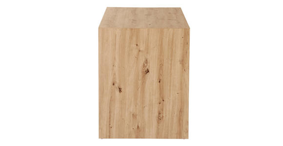 SCHREIBTISCH 140/75/60 cm  in Eiche Artisan  - Eiche Artisan, Design, Holzwerkstoff (140/75/60cm) - Hom`in