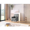 SESSEL in Flachgewebe Grau  - Eichefarben/Grau, KONVENTIONELL, Holz/Textil (70/93/75cm) - Sit & More