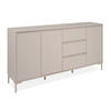 SIDEBOARD  170/87/40 cm 3 Schublade(n)  - Kaschmir, Design, Holzwerkstoff/Metall (170/87/40cm) - MID.YOU