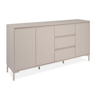 SIDEBOARD  170/87/40 cm 3 Schublade(n)  - Kaschmir, Design, Holzwerkstoff/Metall (170/87/40cm) - MID.YOU