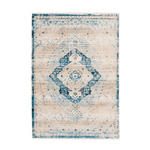 WEBTEPPICH 120/170 cm Baroque Blau, Creme  - Blau/Creme, Basics, Textil (120/170cm) - Novel