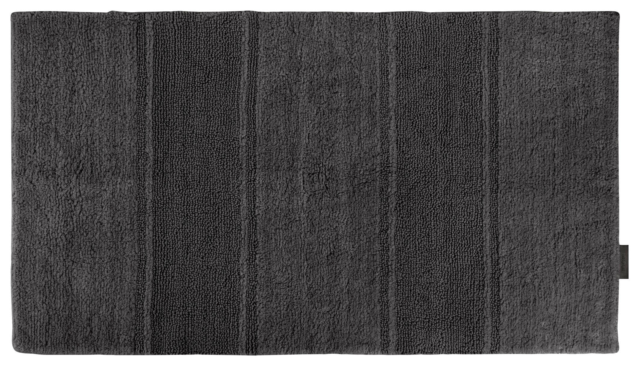 BADTEPPICH Anthrazit 60/90 cm  - Anthrazit, Basics, Textil (60/90cm) - Joop!