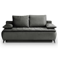 SCHLAFSOFA SENDI  mit Greige  - Greige/Schwarz, Basics, Textil/Metall (210/103/90cm) - MID.YOU