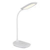 LED-TISCHLEUCHTE - Weiss, Design, Kunststoff (28/13,6/40cm) - Globo