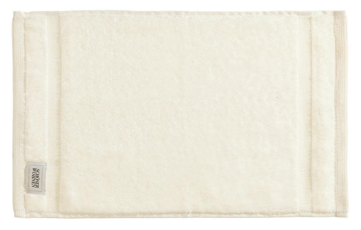 GÄSTETUCH Cuddly Weiß  - Weiß, Basics, Textil (30/50cm) - Schöner Wohnen