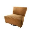 XXL-SESSEL in Cord Goldfarben  - Goldfarben/Schwarz, Trend, Textil/Metall (95/77/94cm) - Livetastic