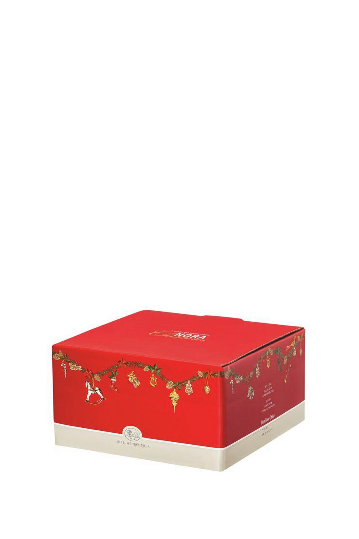 KAFFEESET Multicolor Nora - Christmas 3-teilig  - Multicolor, Basics, Keramik - Hutschenreuther