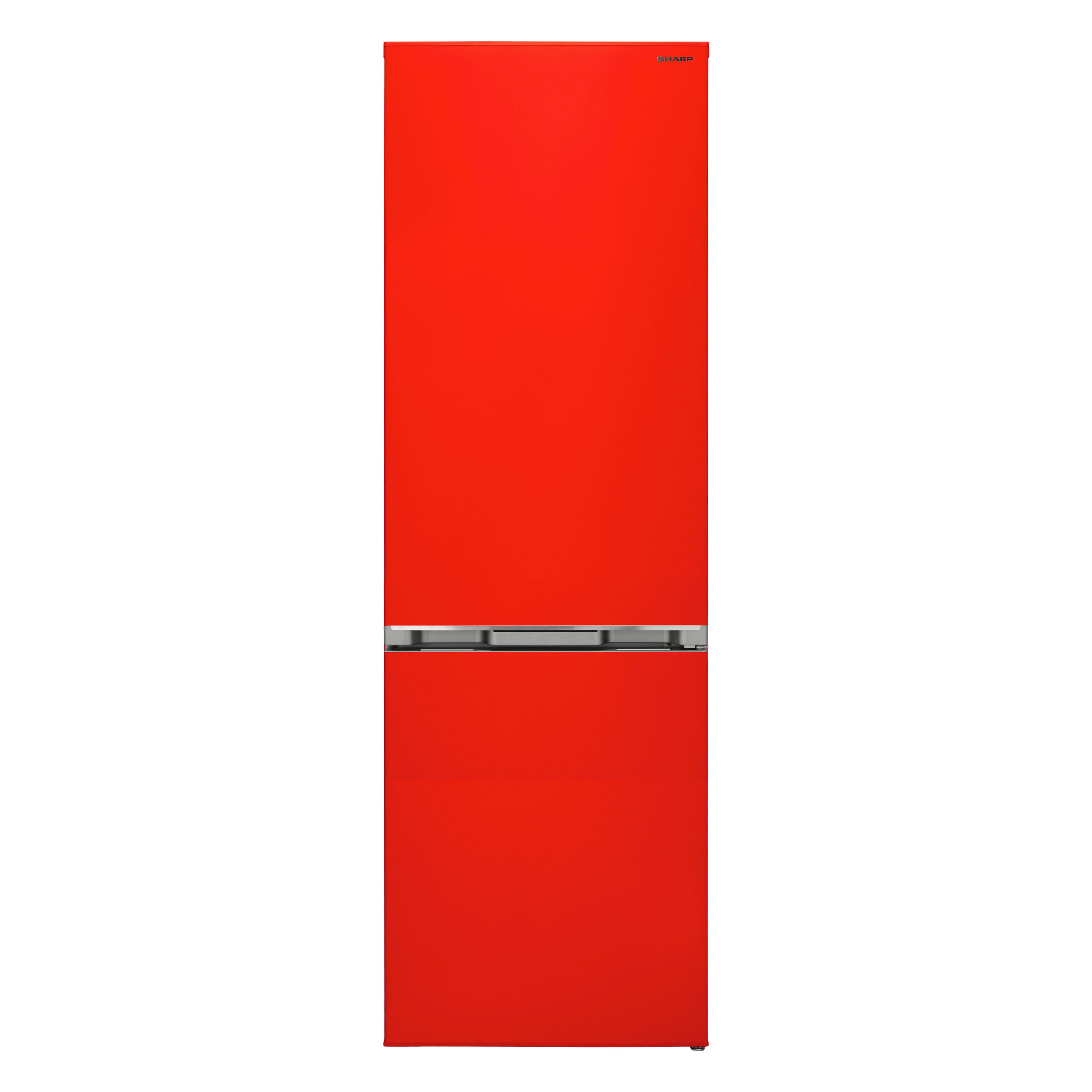 KÜHL-GEFRIER-KOMBINATION 54/180/59,5 cm SJ-FBB05DTXRD-EU  - Rot, Trend, Metall (54/180/59,5cm) - Sharp