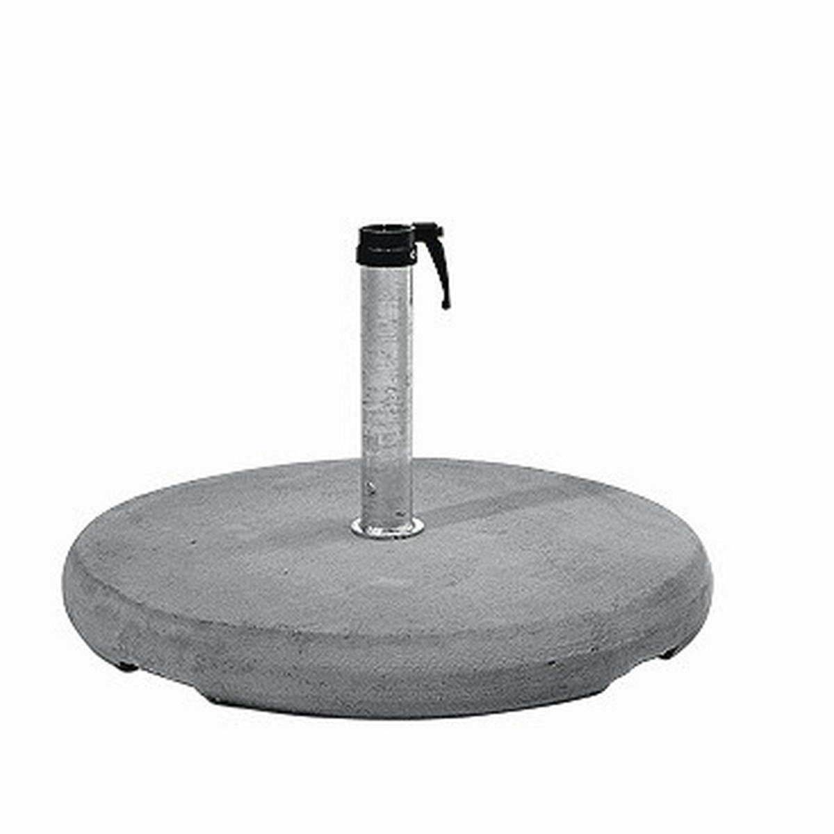 SONNENSCHIRMSTÄNDER - Grau, Basics, Naturmaterialien (60/8,5cm) - Glatz