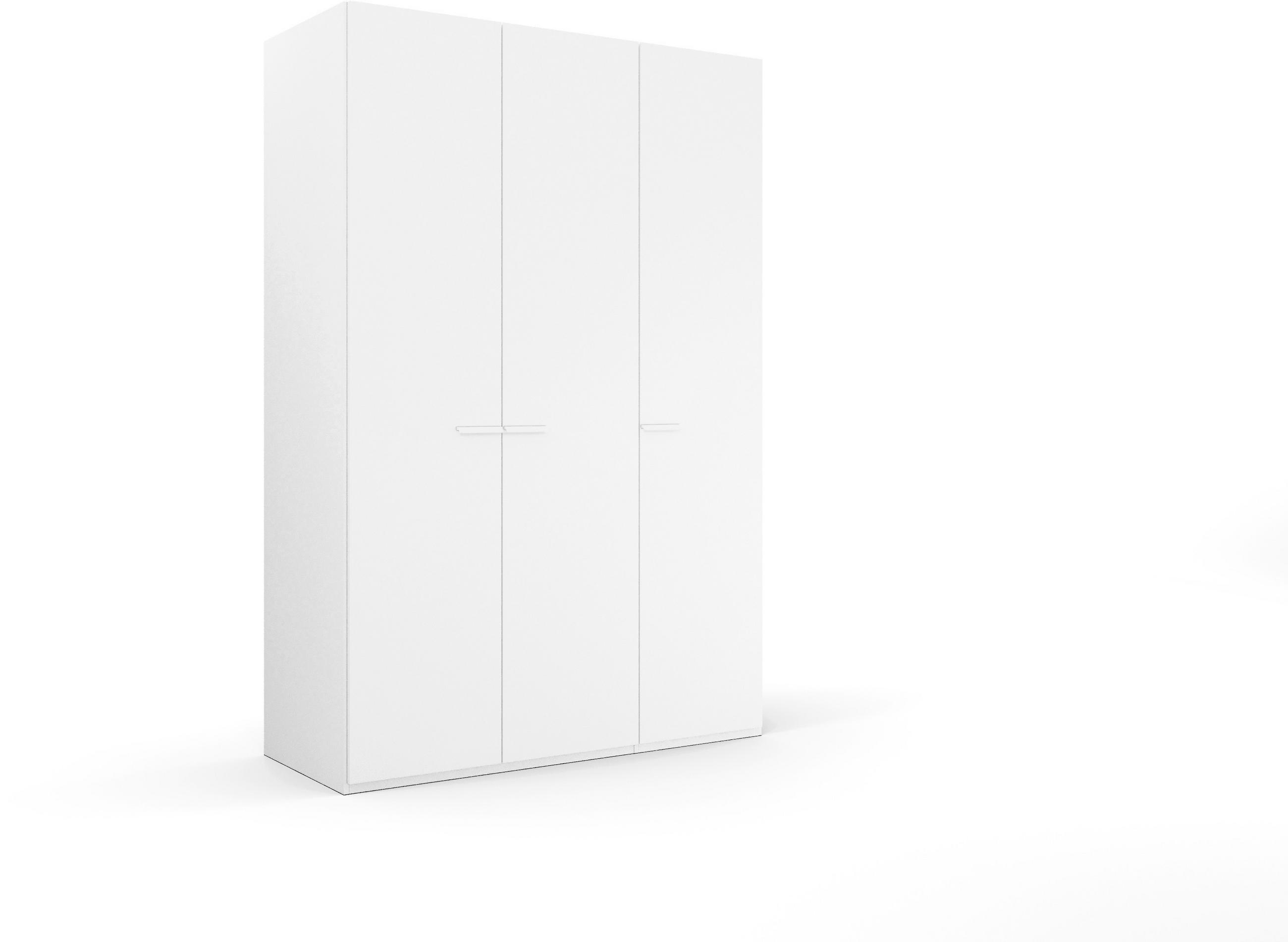 Novel Drehtürenschrank Weiß 151x235x60 cm