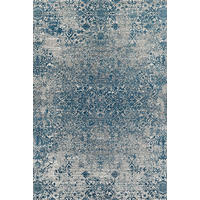 WEBTEPPICH 140/200 cm Blau  - Blau, Design, Textil (140/200cm) - Musterring