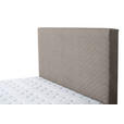 BOXBETT 120/200 cm  in Taupe  - Taupe/Schwarz, KONVENTIONELL, Kunststoff/Textil (120/200cm) - Carryhome