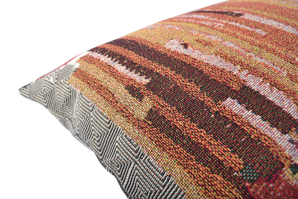KISSENHÜLLE 50/70 cm  - Dunkelorange/Braun, Basics, Textil (50/70cm) - Zoeppritz