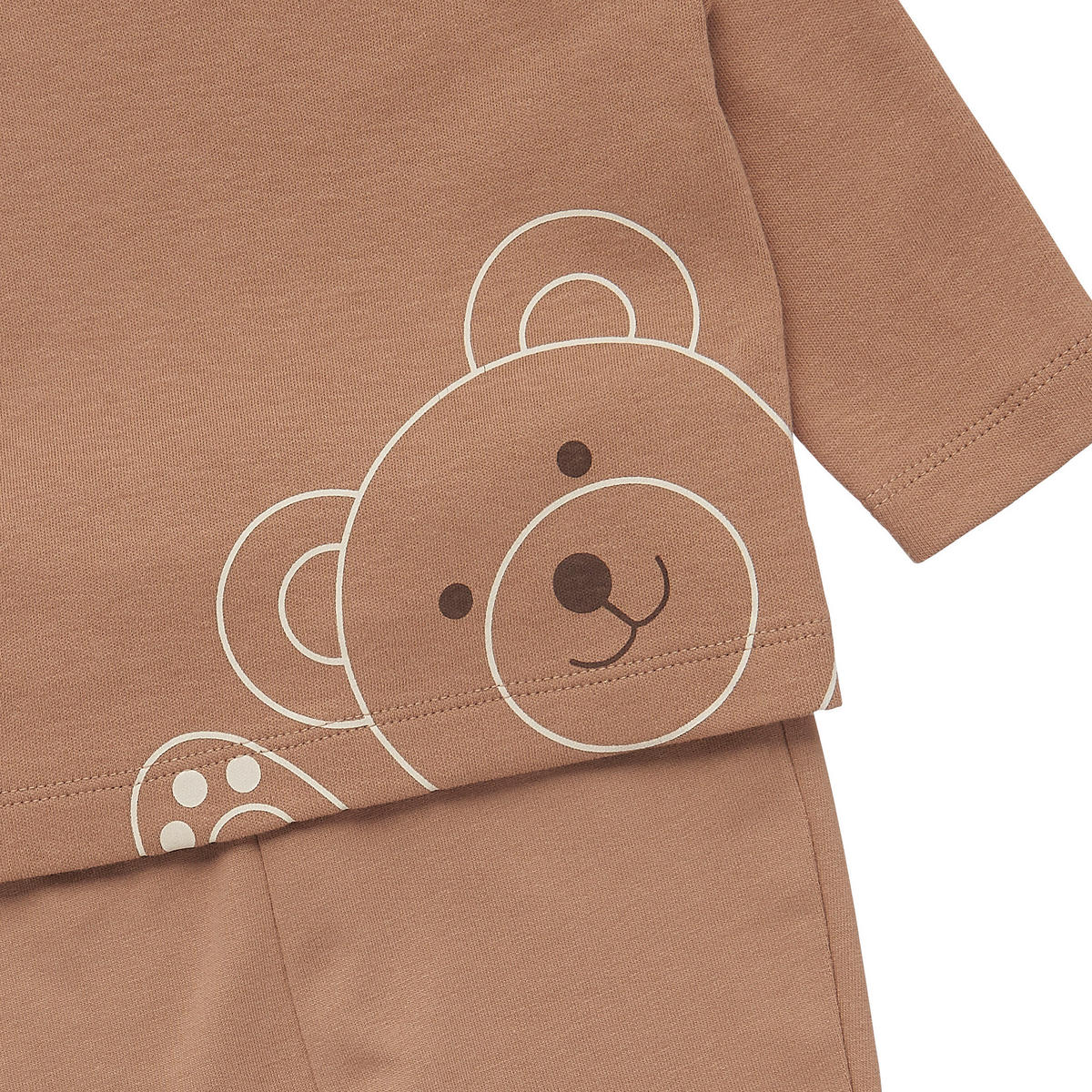 BABYBEKLEIDUNGSSET Honey 2-teilig  - Braun, Basics, Textil (62null) - Patinio