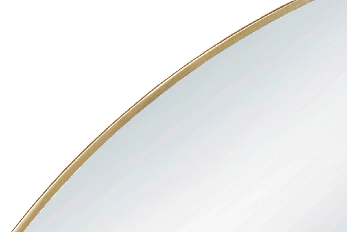 WANDSPIEGEL Goldfarben  - Goldfarben, Trend, Glas/Metall (50/50/0,5cm) - Boxxx