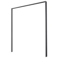PASSEPARTOUTRAHMEN 185/212/58 cm   - Grau, Basics, Holzwerkstoff (185/212/58cm) - Rauch Möbel