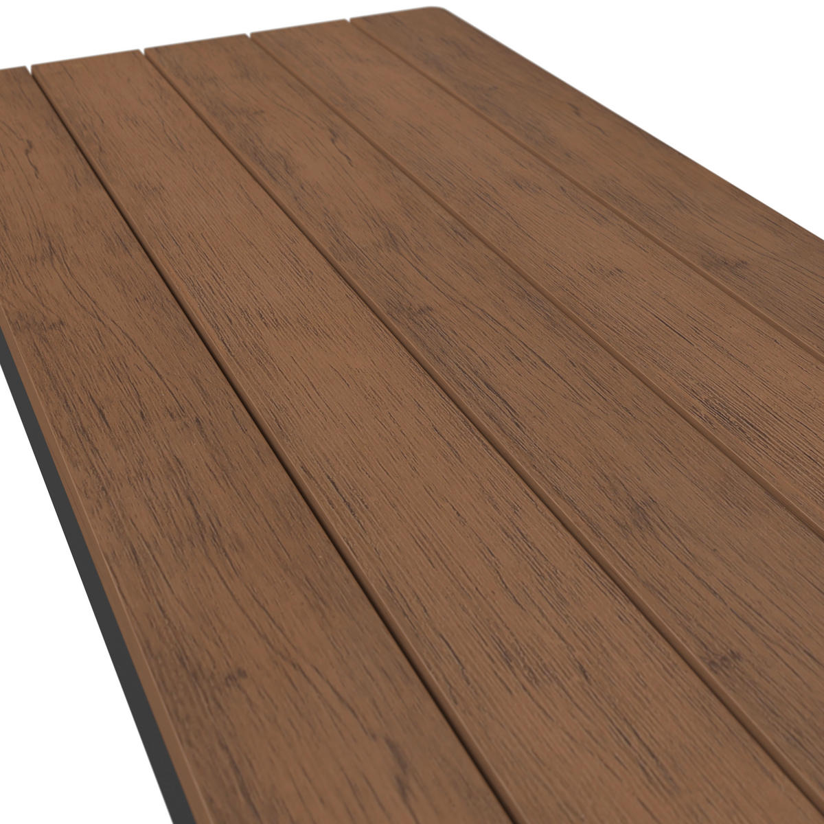 LOUNGEGARNITUR 3-teilig  149/99 cm  Akazie massiv Aluminium  - Akaziefarben/Grau, MODERN, Holz/Textil (149/99cm) - Ambia Garden