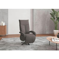 SESSEL in Flachgewebe Graphitfarben  - Schwarz/Graphitfarben, Modern, Textil/Metall (74/112/82cm) - Sit & More