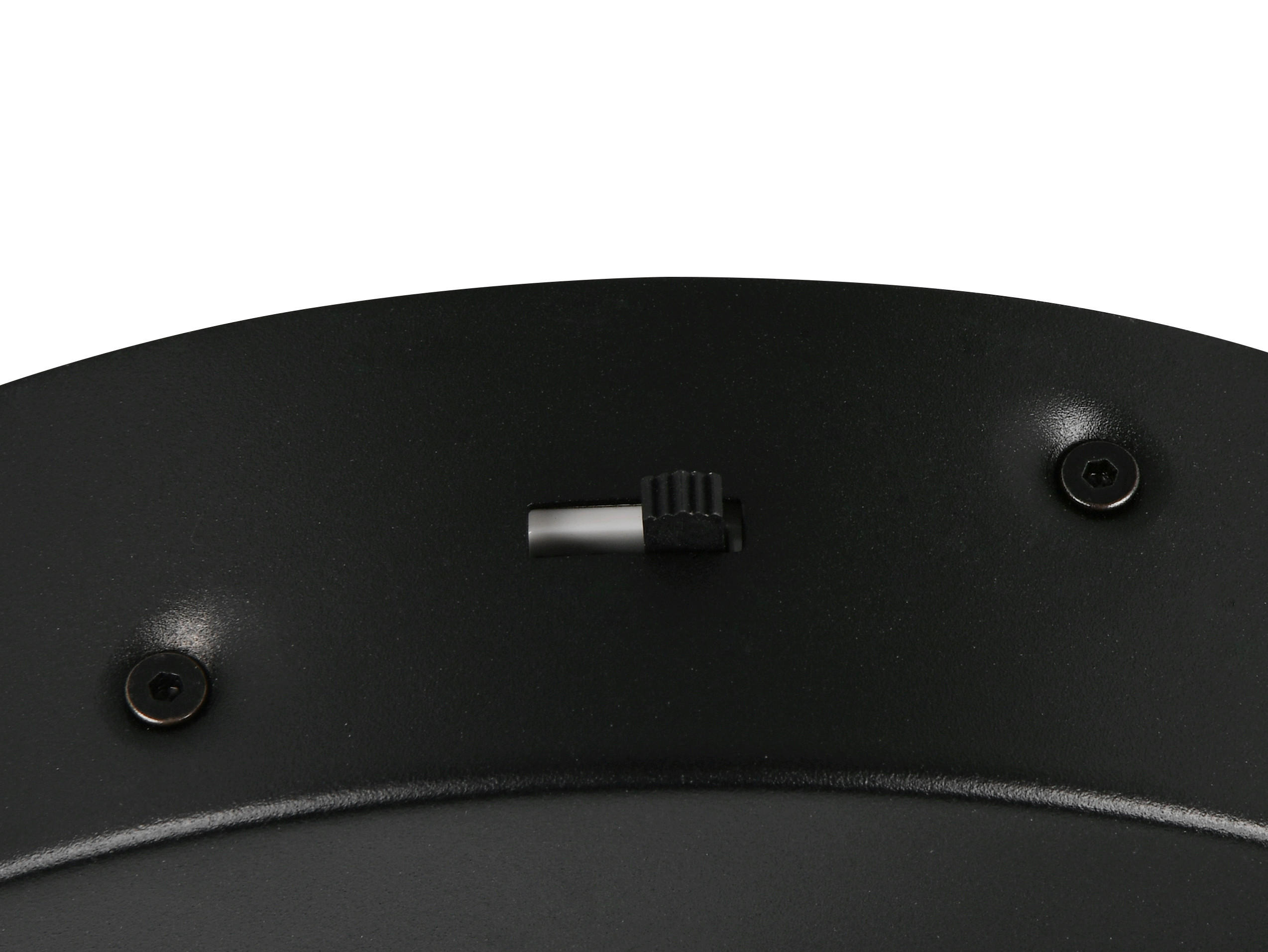 PLAFONIERĂ CU LED - negru, Design, metal (45/18cm)