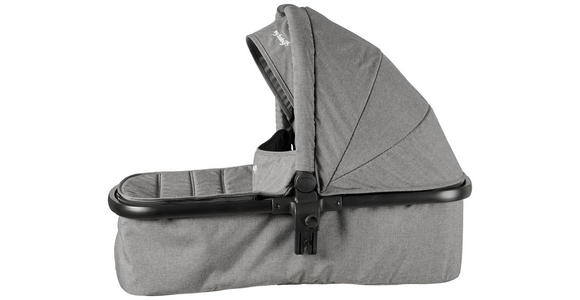 KINDERWAGENSET Korfu  - Dunkelgrau/Schwarz, Basics, Kunststoff/Textil - My Baby Lou