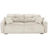 SCHLAFSOFA Chenille Beige  - Beige/Schwarz, KONVENTIONELL, Kunststoff/Textil (235/88/120cm) - MID.YOU