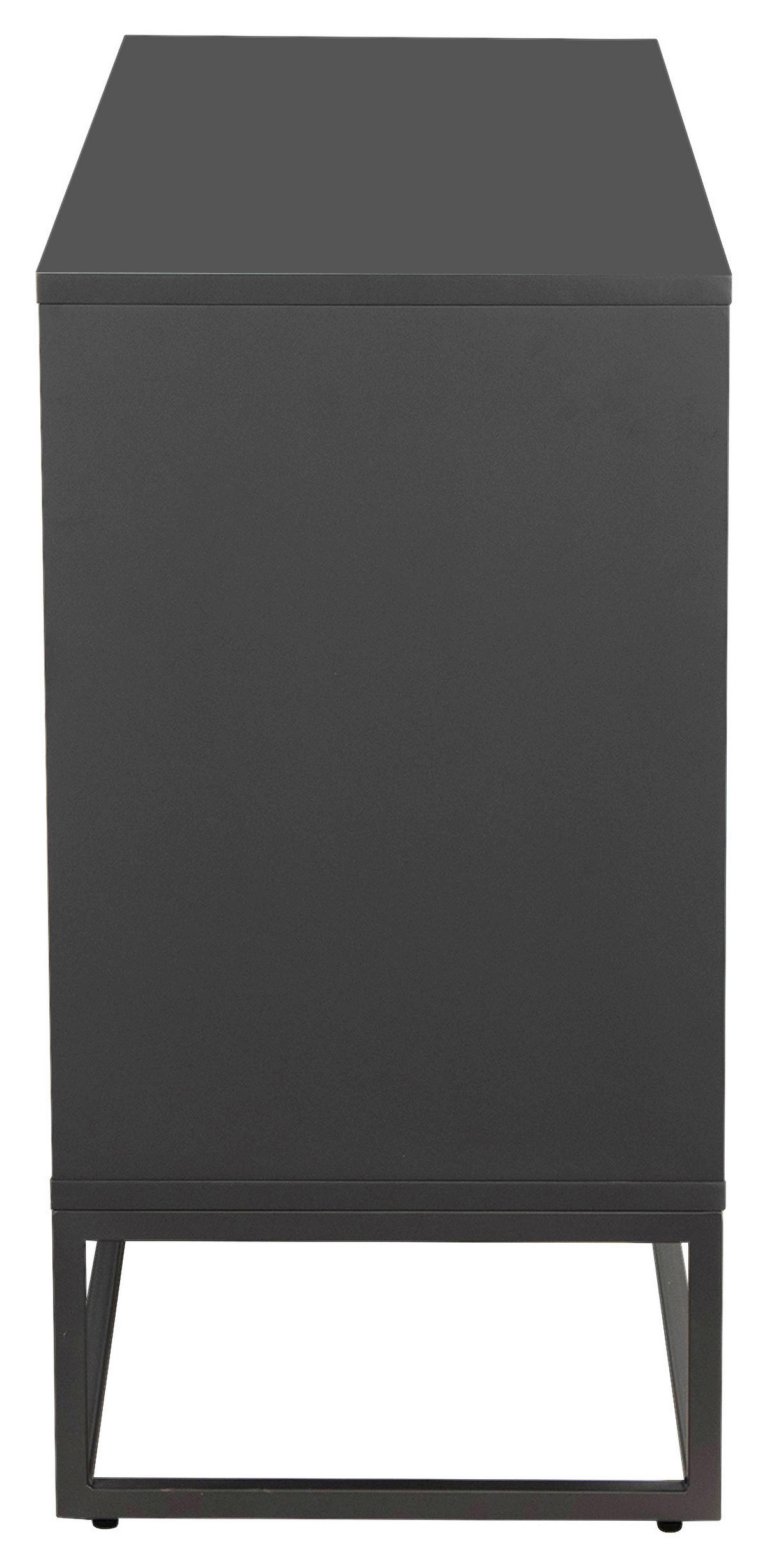 SIDEBOARD  in 120/76/40 cm  - Grau, Design, Holzwerkstoff/Metall (120/76/40cm) - MID.YOU