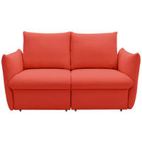 2-SITZER-SOFA in Mikrofaser Orange  - Orange, Design, Textil (180/100/97cm) - LOOKS by W.Joop