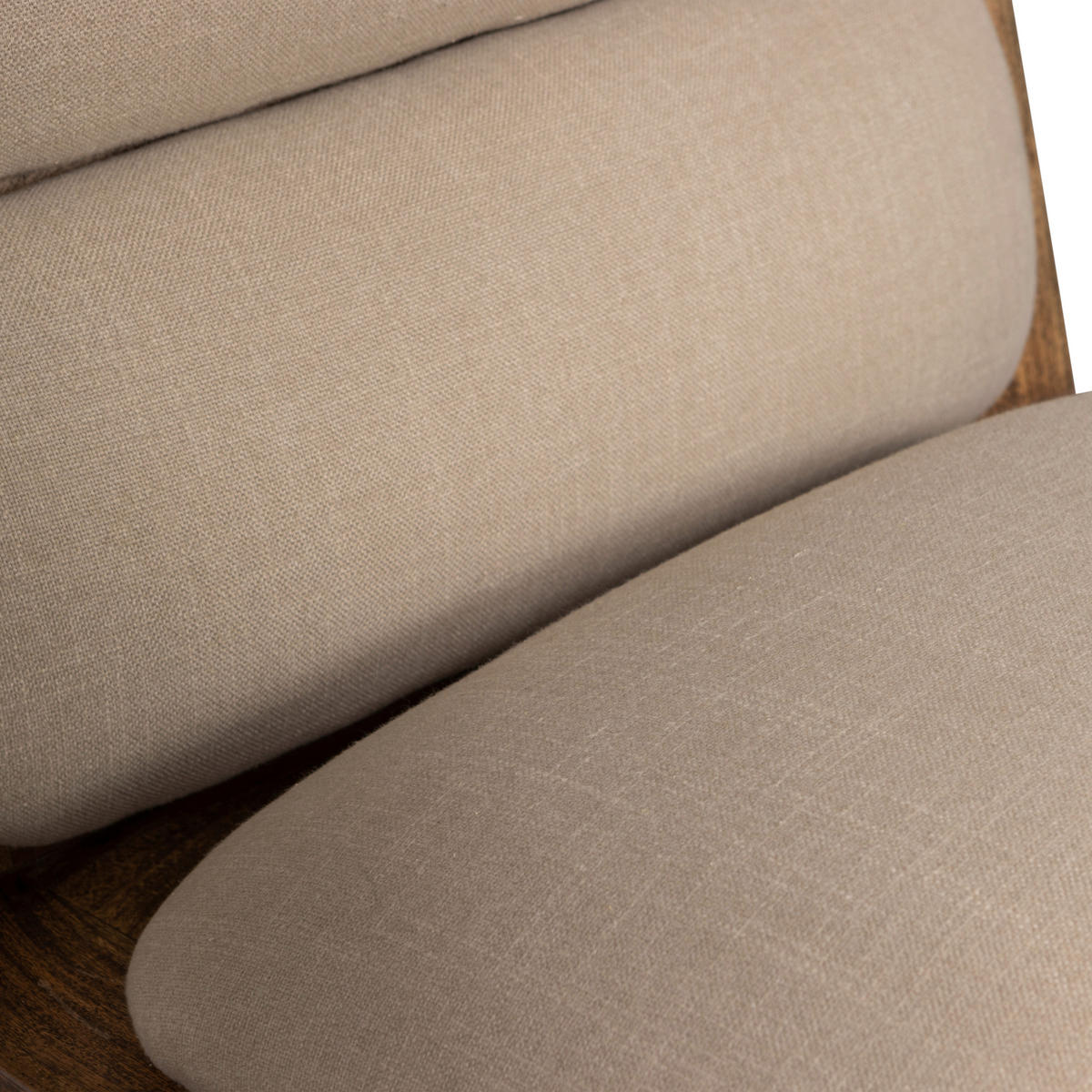 SESSEL in Naturfarben, Akaziefarben  - Naturfarben/Akaziefarben, Design, Holz/Textil (70/75/80cm) - Livetastic