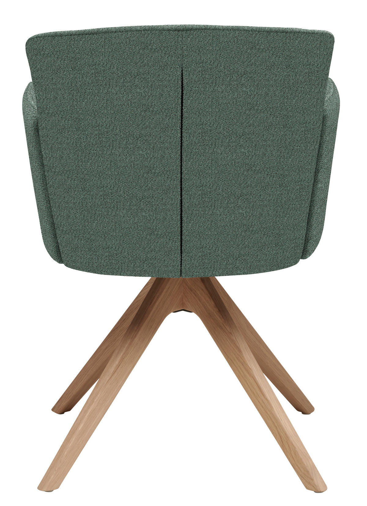 ARMLEHNSTUHL in Holz, Textil Blau, Grün, Wildeiche  - Blau/Wildeiche, Design, Holz/Textil (58/83/62cm) - Venjakob