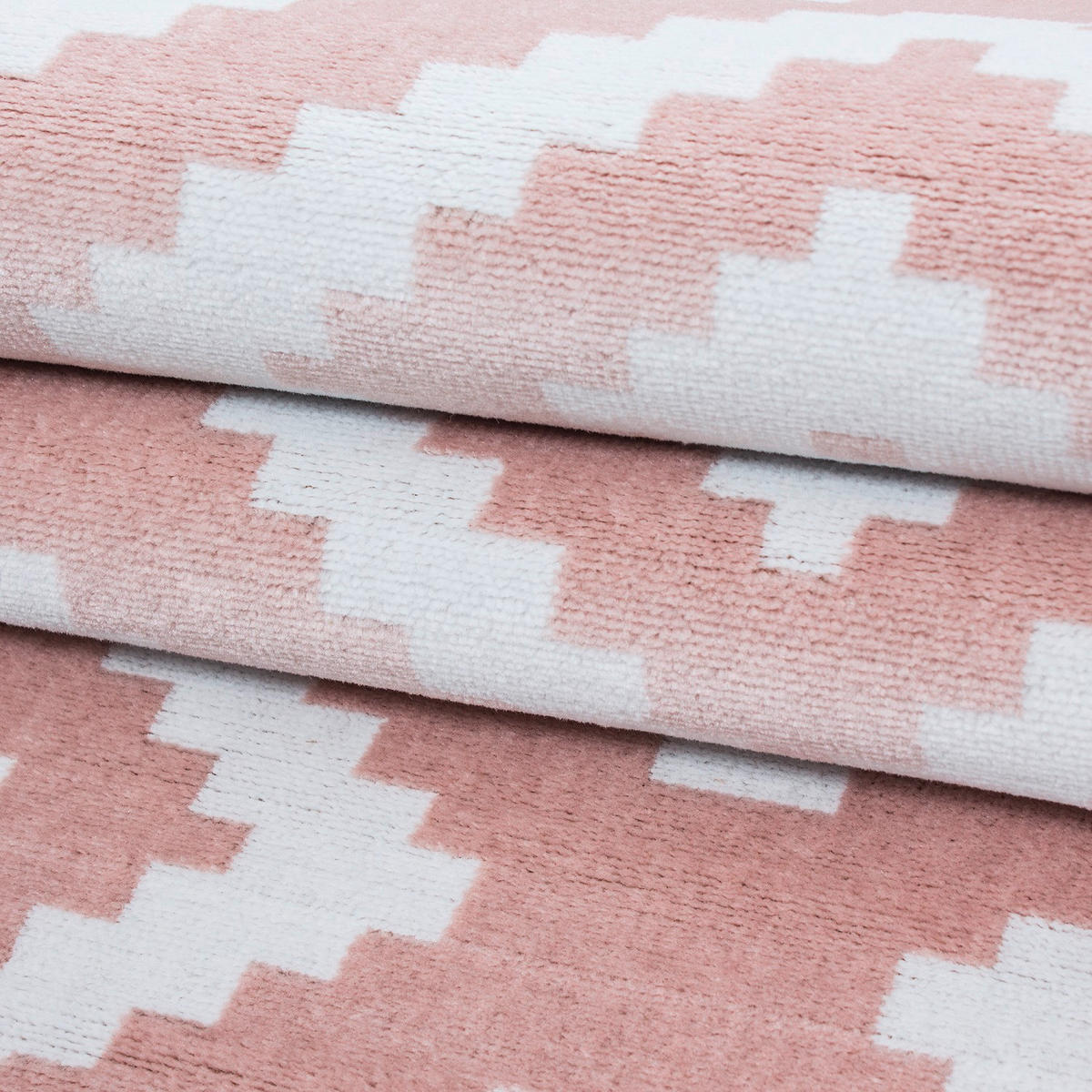 VÄVD MATTA 240/340 cm Plus  - pink, Basics, textil (240/340cm) - Novel