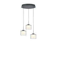 LED-PENDELLEUCHTE Klara 43/180 cm   - Anthrazit, Design, Metall (43/180cm) - elements by BANKAMP