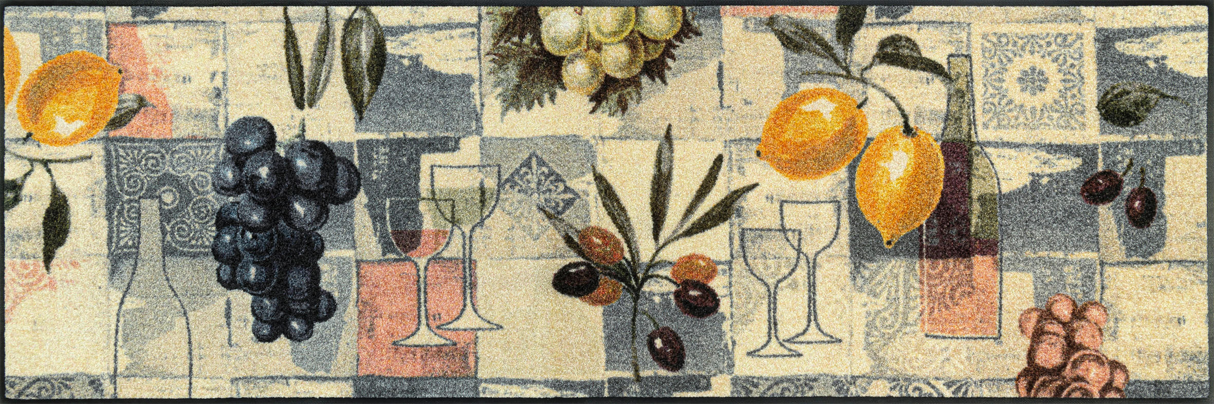 BĚHOUN, 60/180 cm, vícebarevná - vícebarevná, Basics, textil/plast (60/180cm)