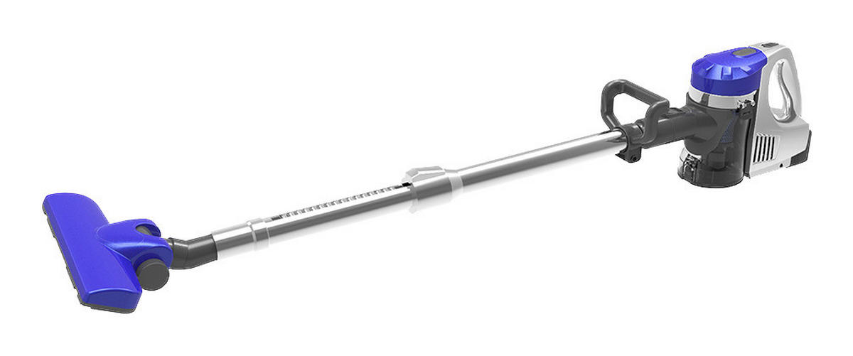 SLADDLÖS HANDDAMMSUGARE - blå/grå, Klassisk, plast (25,0/23,5/98-129cm) - Atrigo