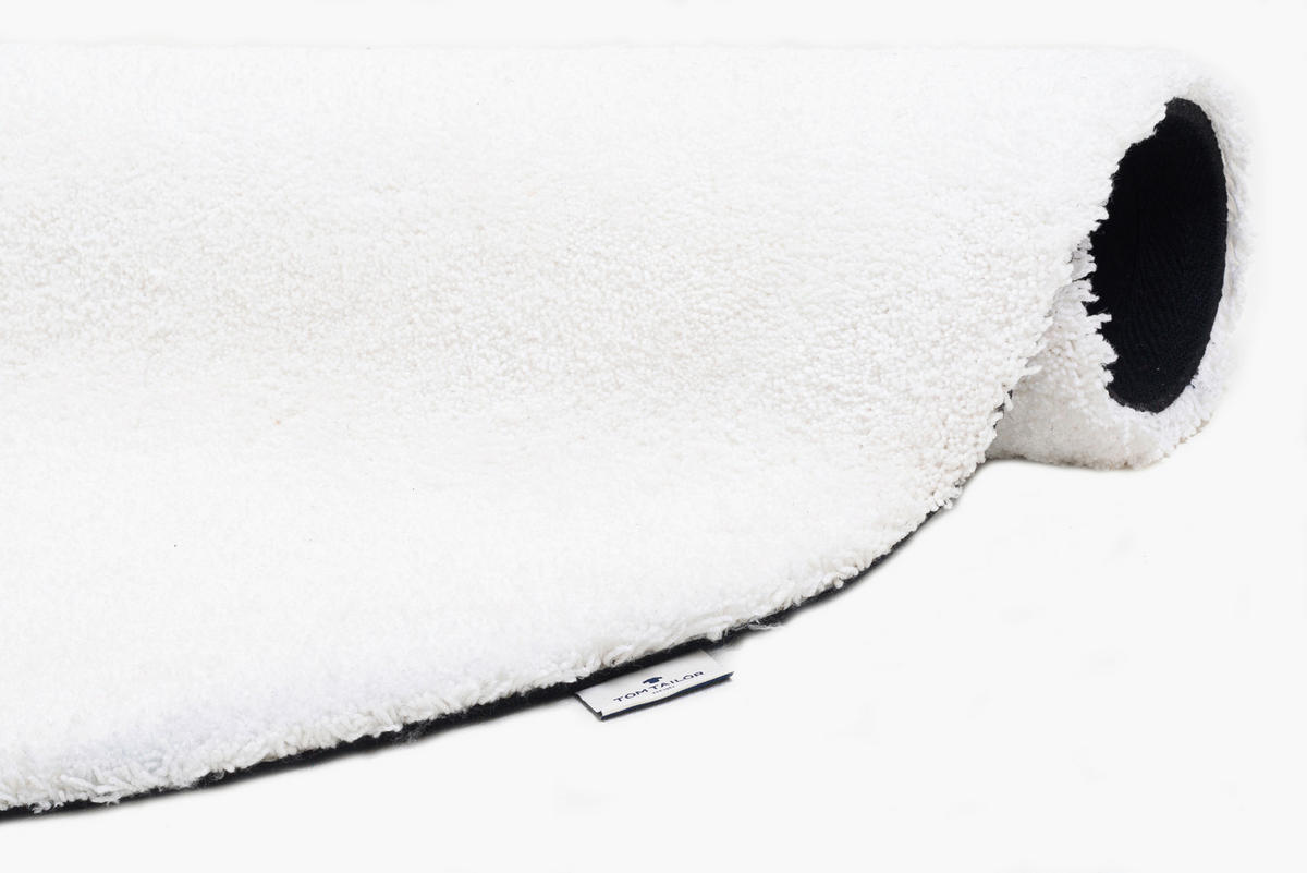HOCHFLORTEPPICH 135/200 cm Cozy Weiß  - Weiß, Basics, Textil (135/200cm) - Tom Tailor