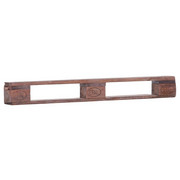 WANDREGAL - Naturfarben, LIFESTYLE, Holz (120/14/14cm) - Carryhome