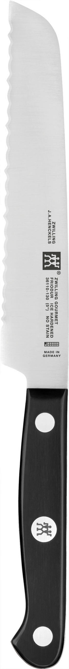 UNIVERSALMESSER ZWILLING® GOURMET  - Silberfarben/Schwarz, Basics, Kunststoff/Metall - Zwilling