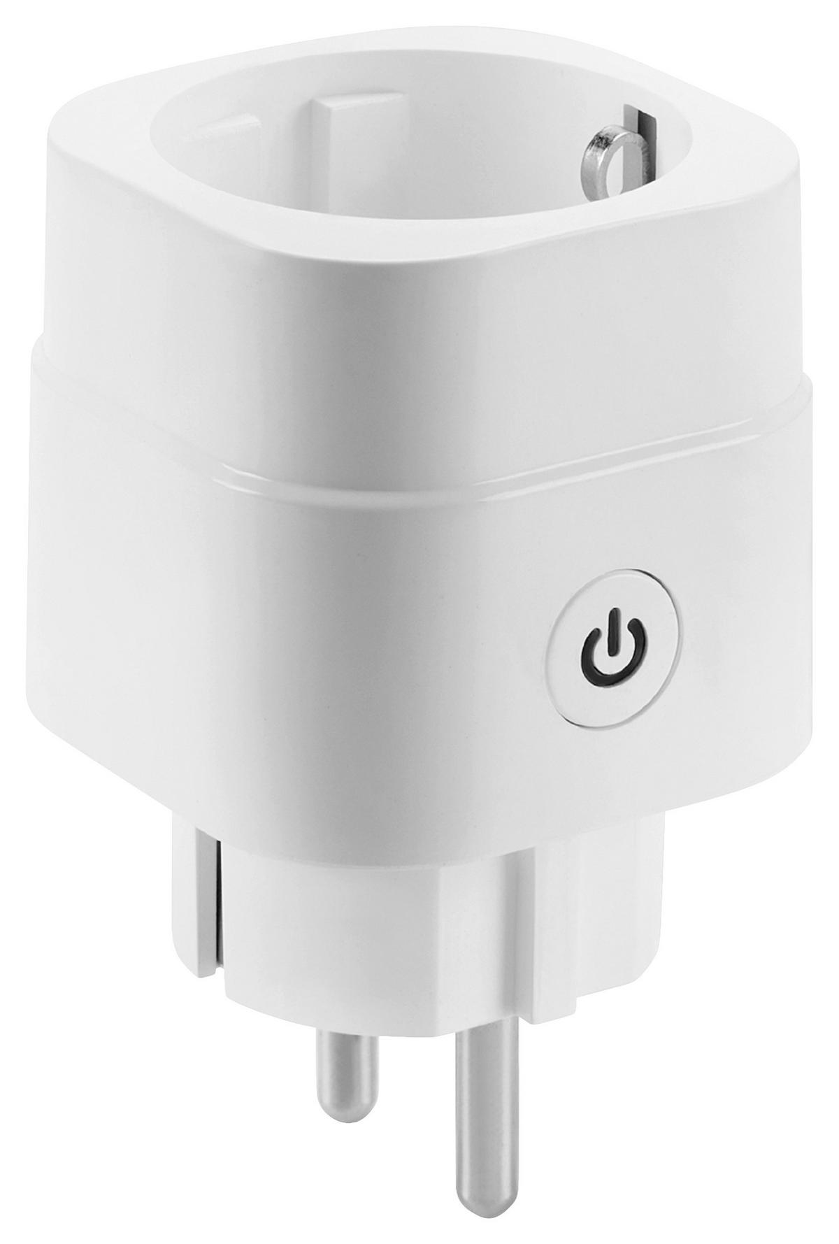 STEUERELEMENT Smart plug 5/8,5/5 cm   - Weiß, Basics, Kunststoff (5/8,5/5cm) - Markslöjd