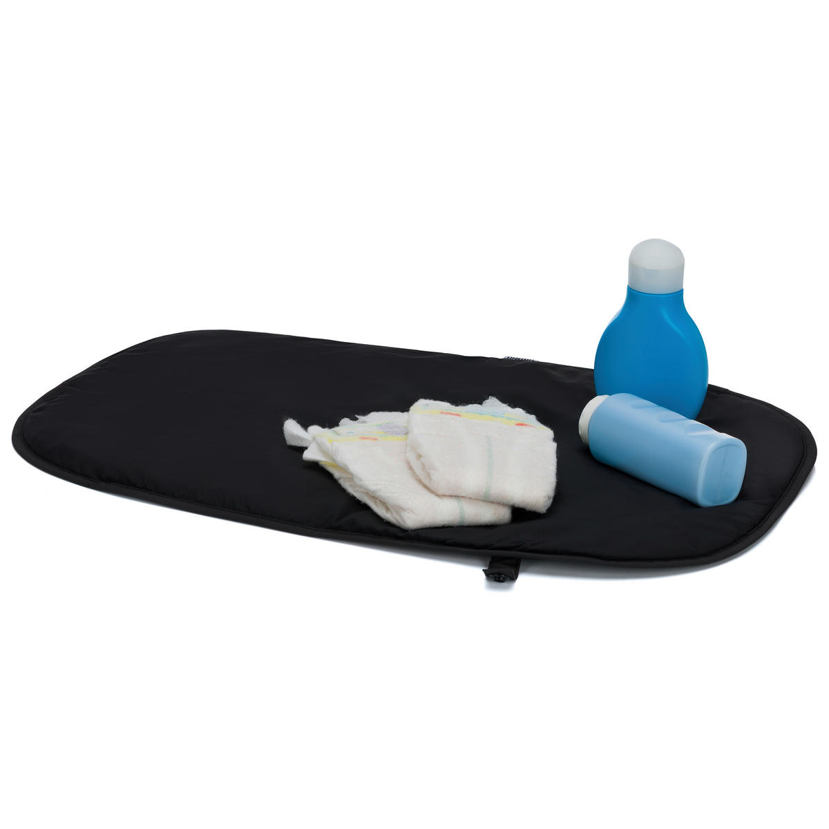 WICKELTASCHE  - Schwarz, Basics, Textil (43/28/14cm) - Fillikid