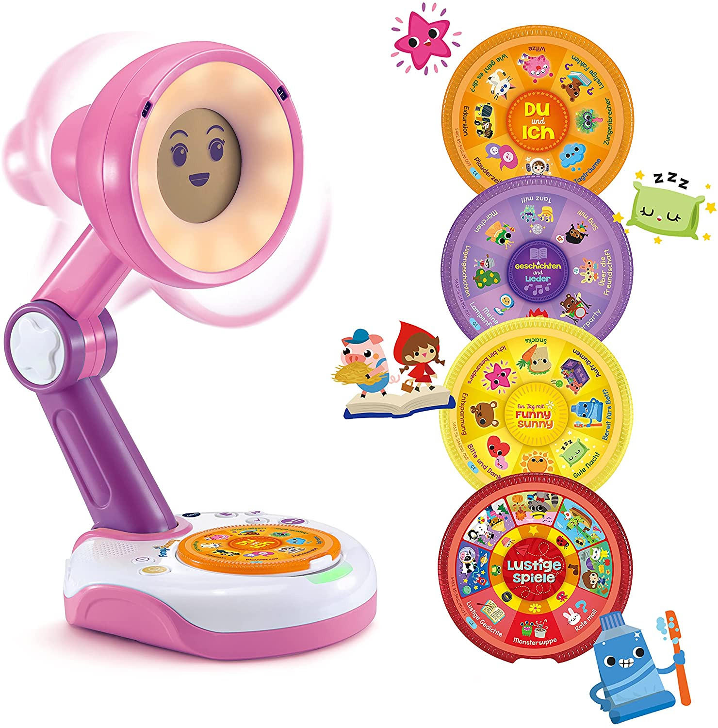 Vtech Jouets d'occupation 1-2-3 Tierkreisel -DE