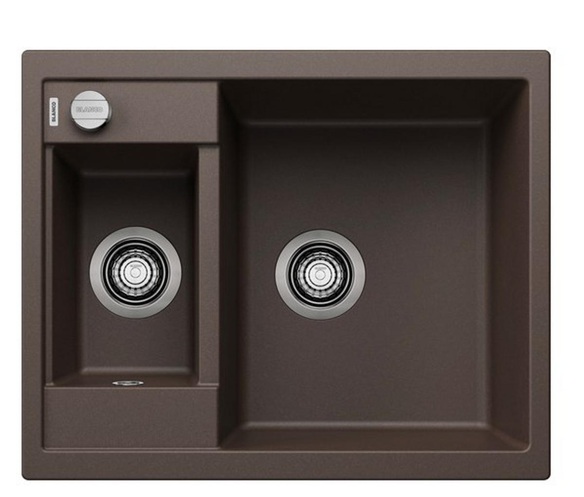 SPÜLE 516162  - Braun, Basics, Stein (61,5/19/50cm) - Blanco